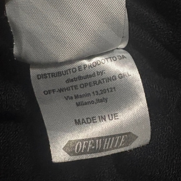 Off-White Black and White Hoodie - Picture 10 of 11